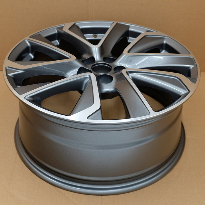 18" Single 18x8 Machined Grey Alloy Wheel For Toyota Corolla 2019-2022 OEM Quality Replacement Rim