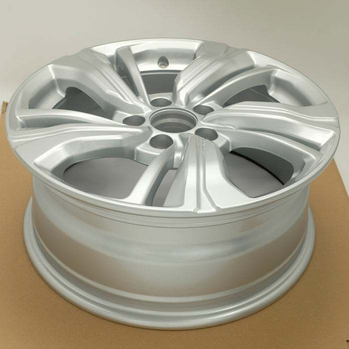 For Honda Civic OEM Design Wheel 17" 17X7 2016-2021 Silver Set of 4 Replacement - Back View