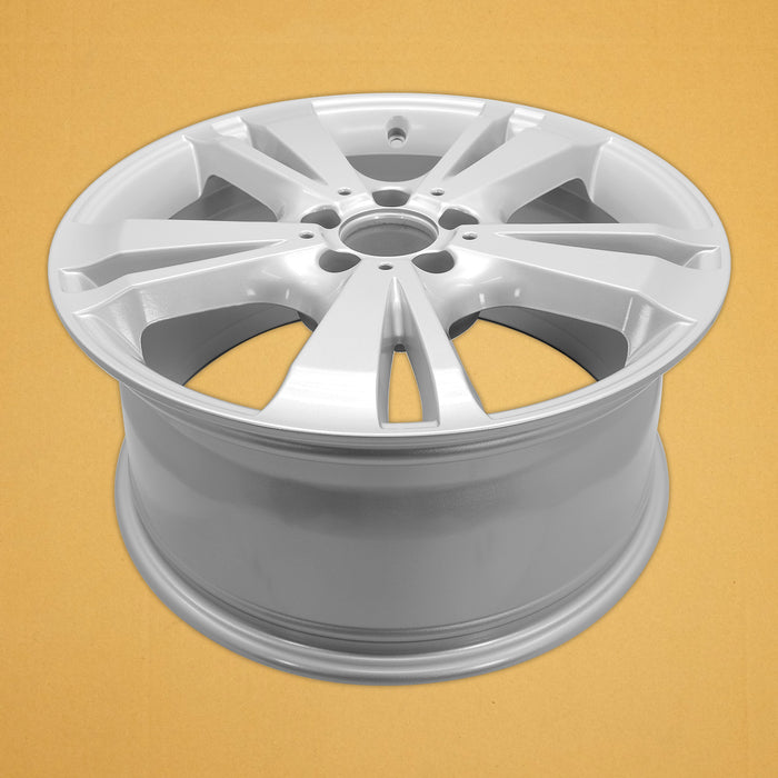 For FRONT Mercedes-Benz E300 E350 E400 E550 OEM Design Wheel 18" 18x8.5 2012-2013 Silver Single Replacement Rim
