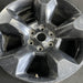 20" DODGE 1500 PICKUP 19 6 lug 20x9 5 spoke opt WRW black Original OEM Wheel Rim - Angle View
