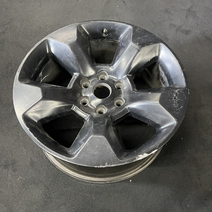 20" DODGE 1500 PICKUP 19 6 lug 20x9 5 spoke opt WRW black Original OEM Wheel Rim - View 7