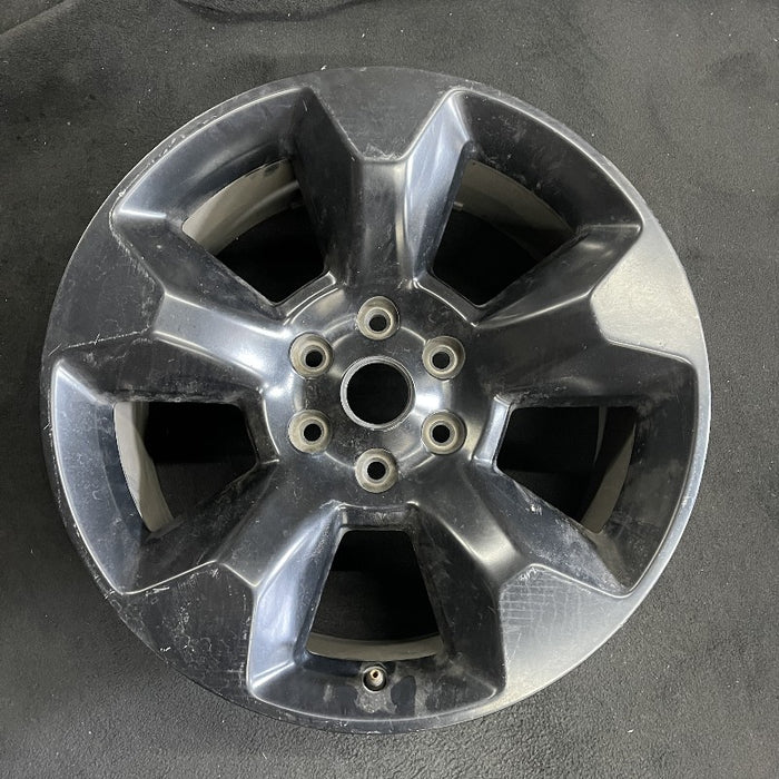 20" DODGE 1500 PICKUP 19 6 lug 20x9 5 spoke opt WRW black Original OEM Wheel Rim - Additional View