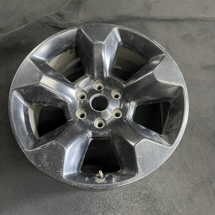 20" DODGE 1500 PICKUP 19 6 lug 20x9 5 spoke opt WRW black Original OEM Wheel Rim - View 7