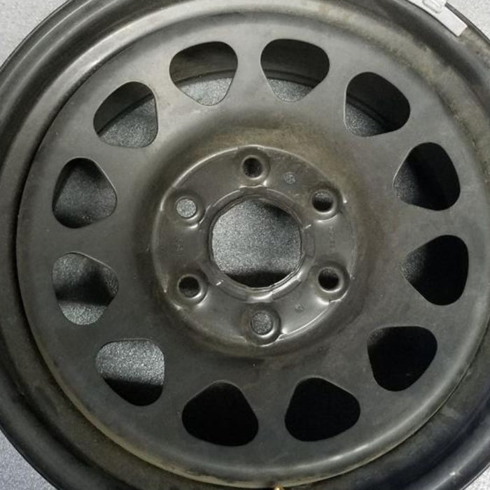 17" COLORADO 23-24 17x8 steel opt RD6 Original OEM Wheel Rim - Angle View