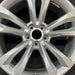 19" AUDI Q7 17 19x8.5 5 spoke V spoke Original OEM Wheel Rim - Angle View