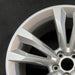 19" AUDI Q7 17 19x8.5 5 spoke V spoke Original OEM Wheel Rim - Side Profile