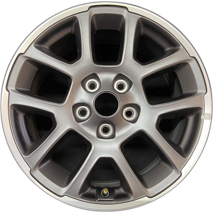18" GLADIATOR 20-21 18x7.5, Original OEM Wheel Rim - Front View