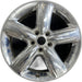 20" DURANGO 11-13 20x8 , chrome Original OEM Wheel Rim - Front View