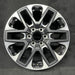 20" SEQUOIA 23-24 20x8 open spoke 6 spoke machined face with black pockets - Additional View