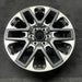 20" SEQUOIA 23-24 20x8 open spoke 6 spoke machined face with black pockets - View 7