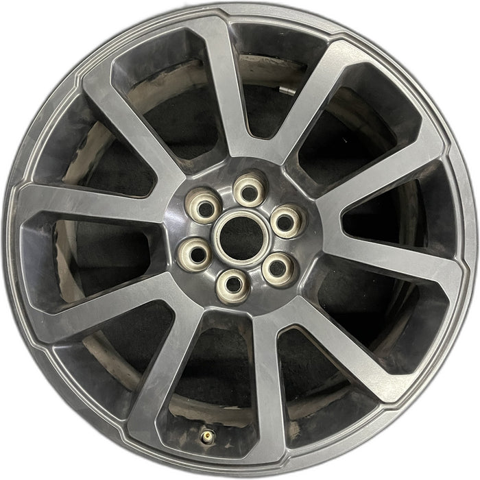 20" CANYON 19 20x8.5, black Original OEM Wheel Rim - Front View