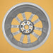 For Toyota Avalon OEM Design Wheel 18" 18x7.5 2013-2015 Machined Silver Set of - Additional View