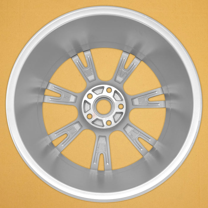 For Tesla Model 3 Model Y OEM Design Wheel 19" 19x9.5 2017-2023 Silver Single - Back View