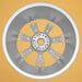 For Tesla Model 3 Model Y OEM Design Wheel 19" 19x9.5 2017-2023 Silver Single - Back View