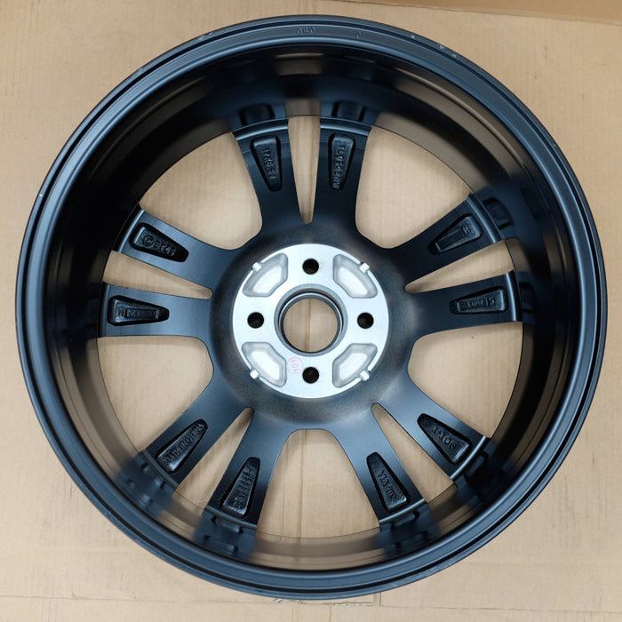 17” SET OF 4 17x6.5 MACHINED BLACK Wheels for NISSAN KICKS 2018-2020 OEM Design - Additional View