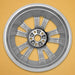 For Toyota RAV4 OEM Design Wheel 18" 18x7.5 2013-2015 Silver Set of 4 - Additional View