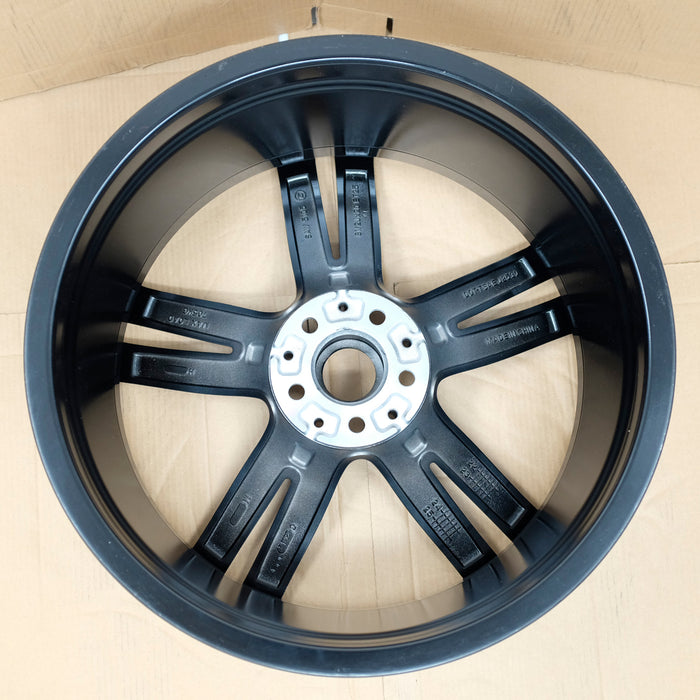 20” NEW Single FRONT 20X8.5 Machined Black Wheel for BWM 6-Series 7-Series 2016-2020 OEM Design Replacement Rim