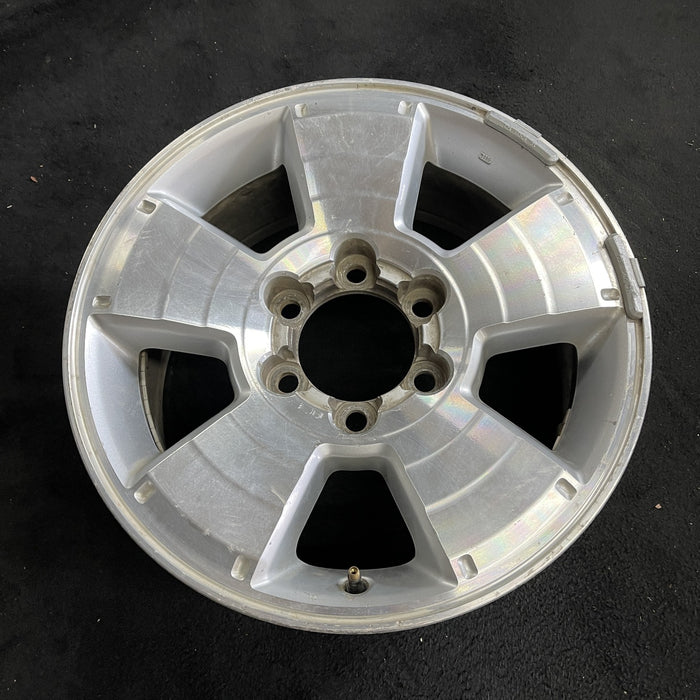 17" 4 RUNNER 03-09 17x7.5, 5 spoke Original OEM Wheel Rim - Side Profile