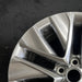 19" MIRAI 21-24 19x8 5 V spoke silver Original OEM Wheel Rim - Side Profile