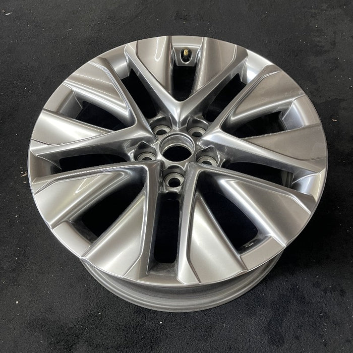 19" MIRAI 21-24 19x8 5 V spoke silver Original OEM Wheel Rim - View 8