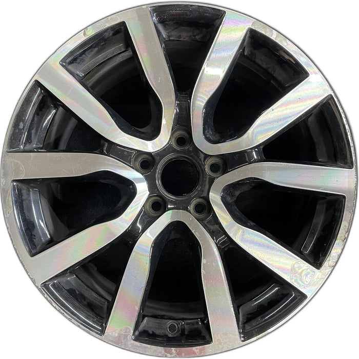 18" GOLF 12-14 , 18x7.5 , 10 spoke Original OEM Wheel Rim - Front View