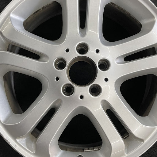 18" MERCEDES ML-CLASS 06 164 Type; ML500 18x8 10 spoke Original OEM Wheel Rim - Angle View