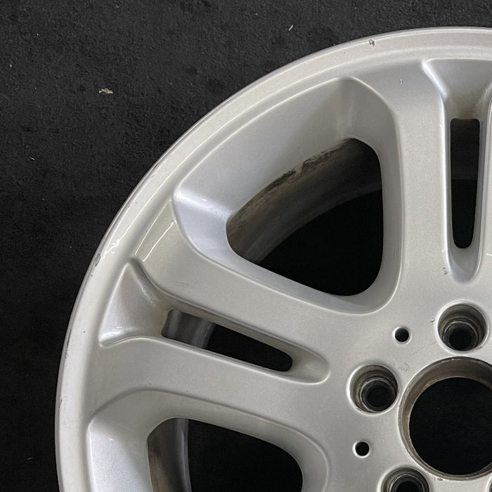 18" MERCEDES ML-CLASS 06 164 Type; ML500 18x8 10 spoke Original OEM Wheel Rim - Side Profile