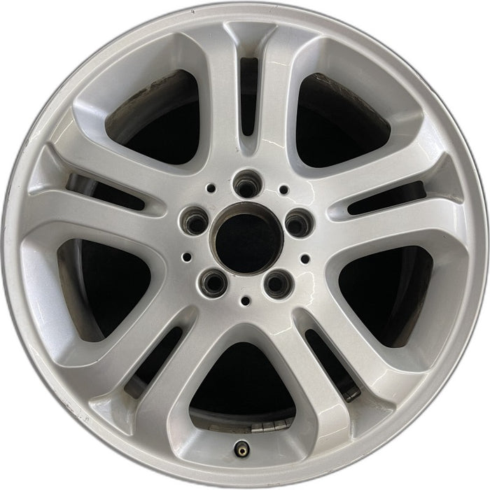 18" MERCEDES ML-CLASS 06 164 Type; ML500 18x8 10 spoke Original OEM Wheel Rim - Front View