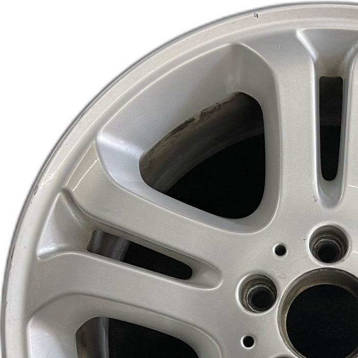18" MERCEDES ML-CLASS 06 164 Type; ML500 18x8 10 spoke Original OEM Wheel Rim - Angle View