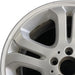 18" MERCEDES ML-CLASS 06 164 Type; ML500 18x8 10 spoke Original OEM Wheel Rim - Angle View