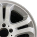 18" MERCEDES ML-CLASS 06 164 Type; ML500 18x8 10 spoke Original OEM Wheel Rim - Side Profile