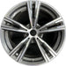 18" BMW Z4 19 18x10, 5 spoke, double spoke Original OEM Wheel Rim - Front View