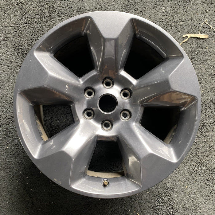 20" DODGE 1500 PICKUP 19 , 20x9, , 5 spoke, opt WRW Original OEM Wheel Rim - Angle View