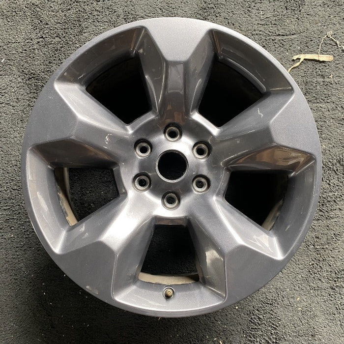 20" DODGE 1500 PICKUP 20-21 6 lug 20x9 5 spoke opt WRW black Original OEM Wheel Rim