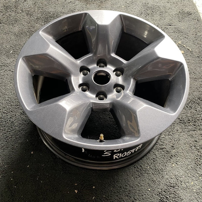 20" DODGE 1500 PICKUP 20-21 6 lug 20x9 5 spoke opt WRW black Original OEM Wheel Rim