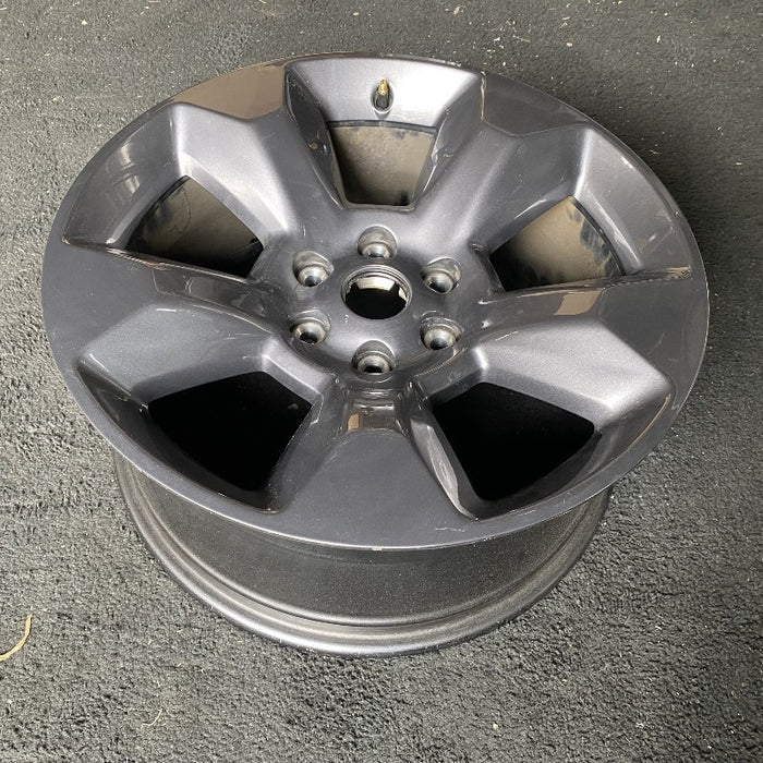 20" DODGE 1500 PICKUP 20-21 6 lug 20x9 5 spoke opt WRW black Original OEM Wheel Rim