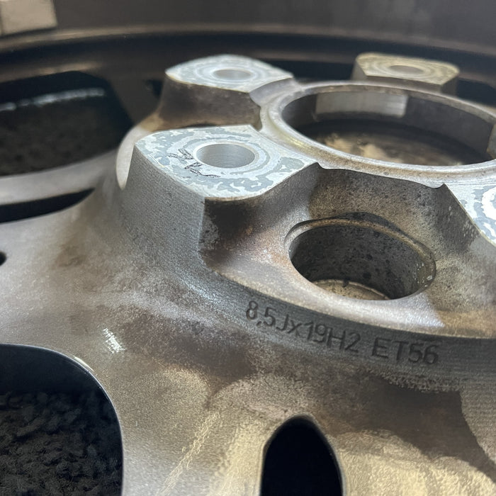 19" PORSCHE 911 07-08 , 19x8.5, 5 triple spoke Original OEM Wheel Rim