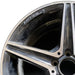 18" MERCEDES C-CLASS 15 205 Type; Sdn C400 5 spoke 18x8.5 black accents - Angle View