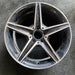 18" MERCEDES C-CLASS 15 205 Type; Sdn C400 5 spoke 18x8.5 black accents - Additional View