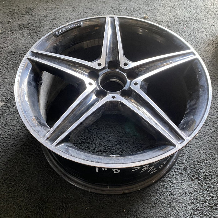 18" MERCEDES C-CLASS 15 205 Type; Sdn C400 5 spoke 18x8.5 black accents - View 8