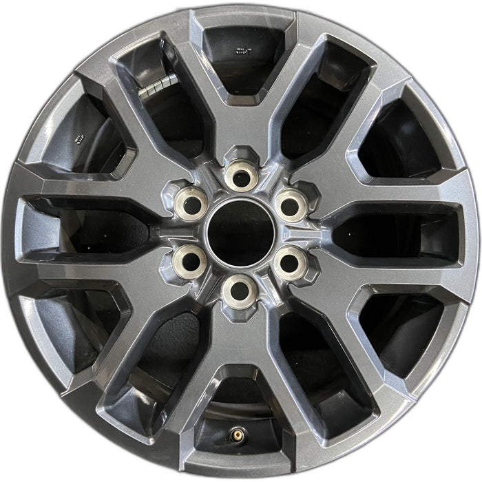 20" SEQUOIA 23 20x8, 6 Y spoke Original OEM Wheel Rim - CHARCOAL - Front View