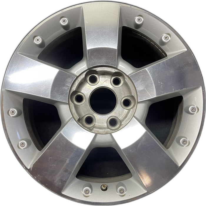 19" ACADIA 07-08 19x7.5 5 spoke ultra bright finish opt P64 Original OEM Wheel - Front View