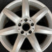 17" MERCEDES S-CLASS 03 230 Type; SL500 17x8.5 7 spoke Original OEM Wheel Rim - Angle View