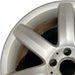 17" MERCEDES S-CLASS 03 230 Type; SL500 17x8.5 7 spoke Original OEM Wheel Rim - Angle View