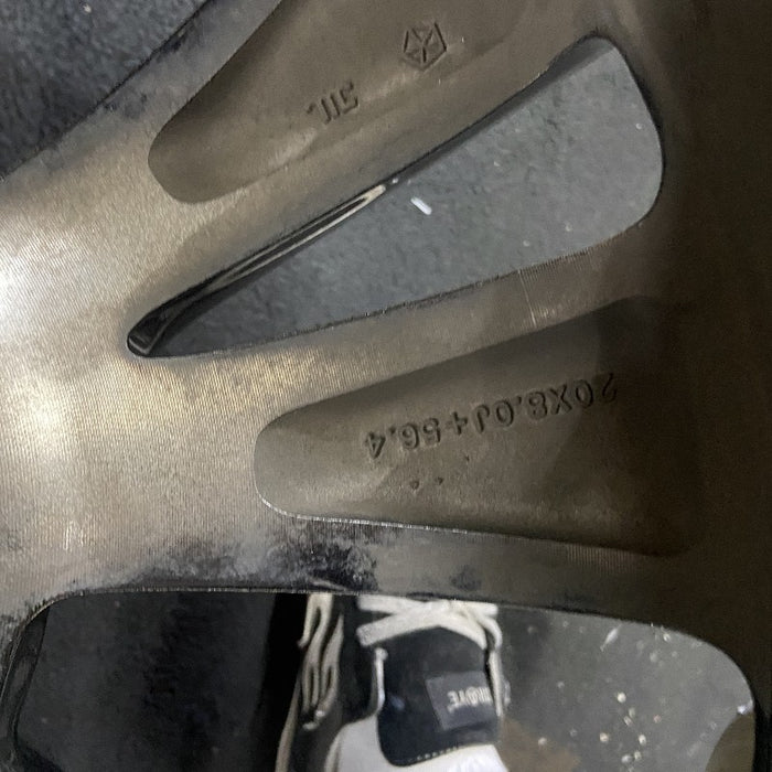 20" DURANGO 11-13 20x8 aluminum polished face with pockets Original OEM Wheel Rim