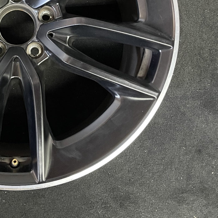 19" MERCEDES GT 19-21 290 Type 4 Dr GT53 19x11 5 double spoke black Original - Back View