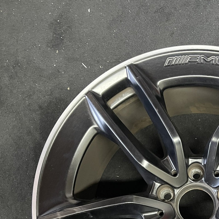 19" MERCEDES GT 19-21 290 Type 4 Dr GT53 19x11 5 double spoke black Original - Side Profile