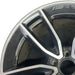 19" MERCEDES C-CLASS 20-21 205 Type C43 Cvertible 19x8.5 10 spoke machined face - Angle View