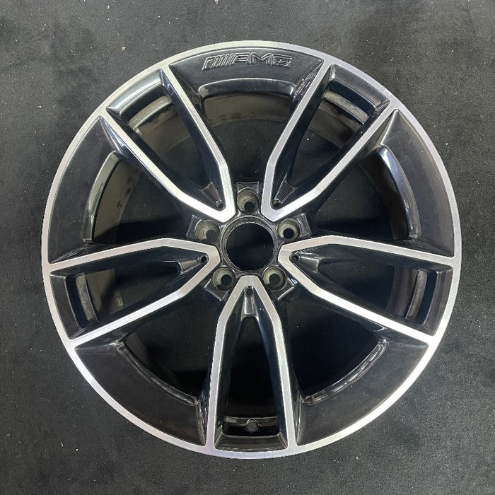 19" MERCEDES C-CLASS 20-21 205 Type C43 Cvertible 19x8.5 10 spoke machined face - Additional View