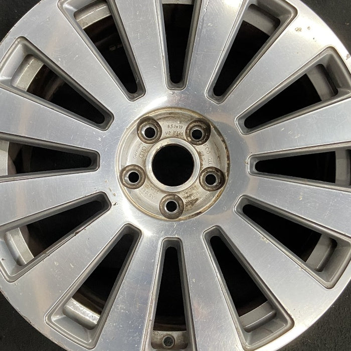 19" AUDI A8 05-06 19x8.5 12 spoke polished Original OEM Wheel Rim
